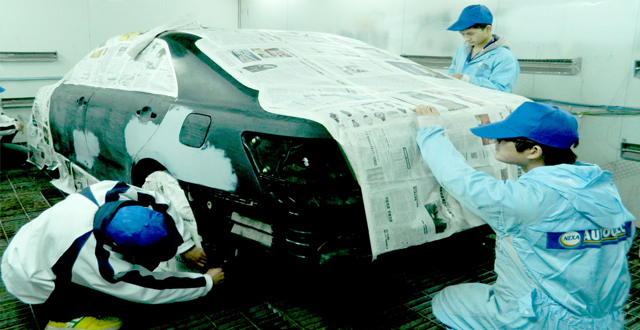 杭州汽车钣金喷漆本地靠谱的培训机构是哪家